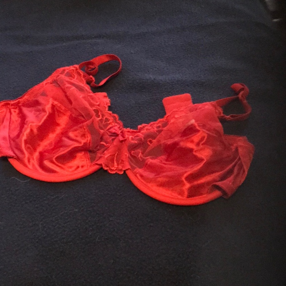 Red bra